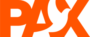 Logo van PAX – de grootste vredesorganisatie van Nederland